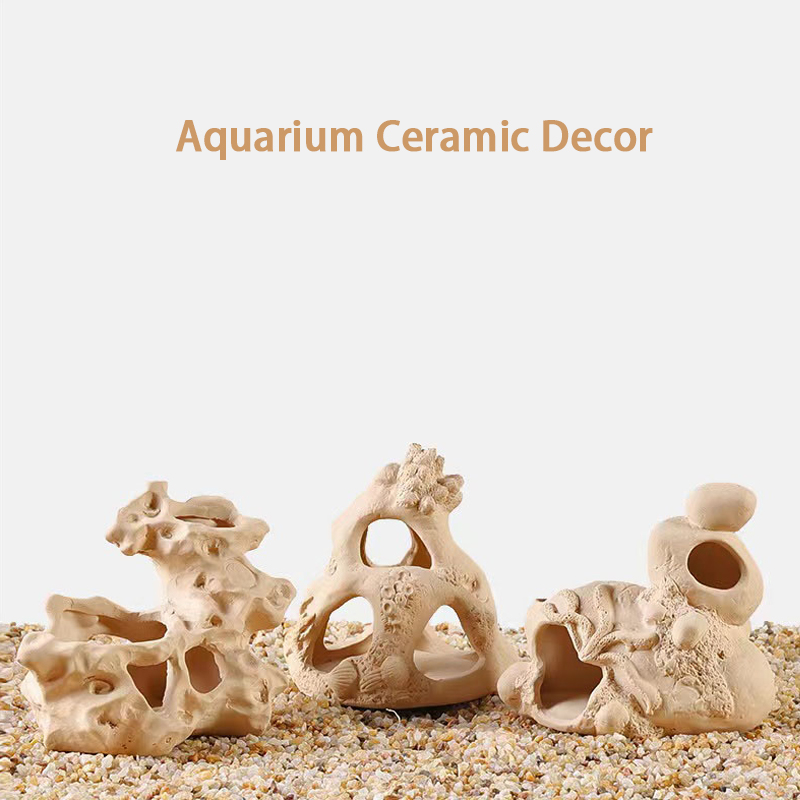 Aquarium Marine Rock - Aquarium Decoration Pottery Scorpion House Canister