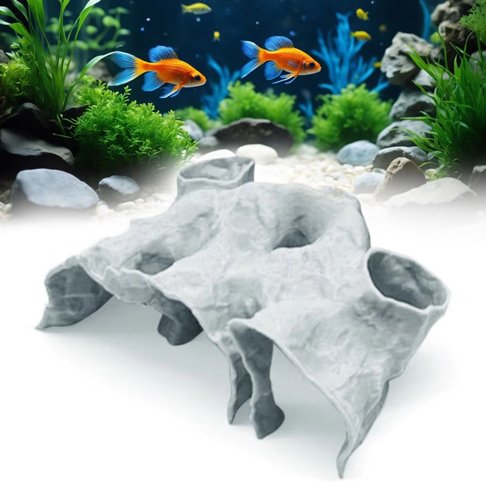 Aquarium Marine Rock - Funny 3D Printing Gravel Tunnel Cave