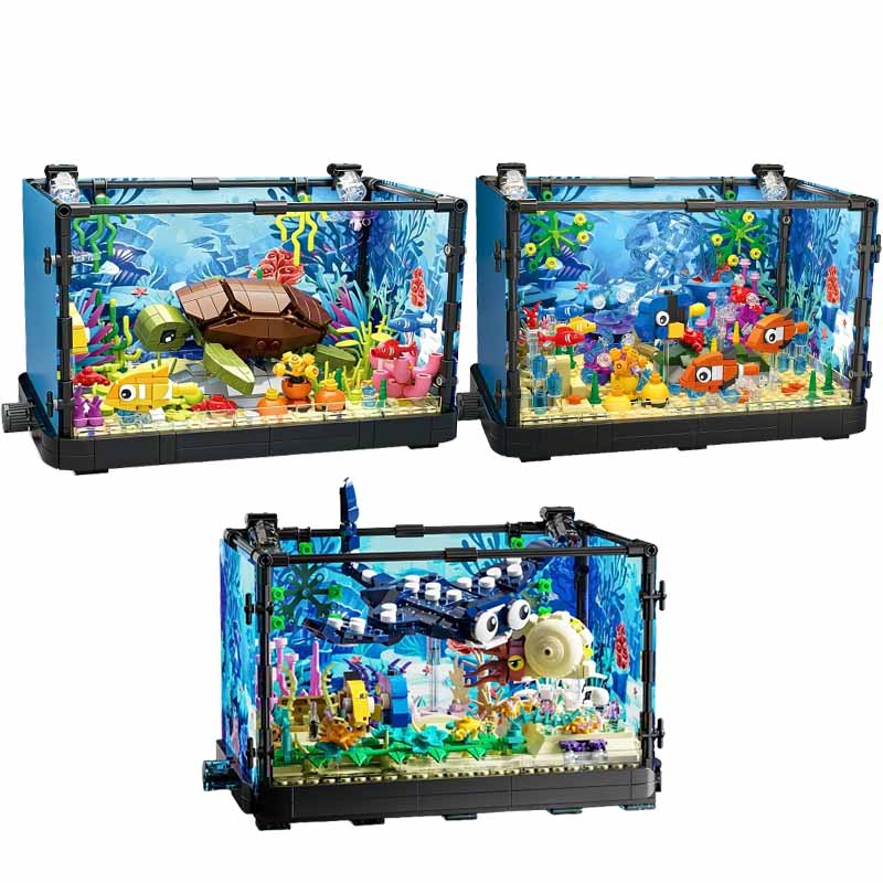 Marine Aquarium & Regional Centre Photos - Fish Tank Building Block Set with