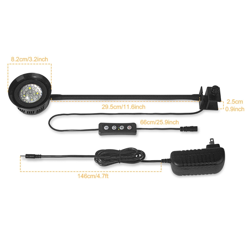 30W Aquarium LED Reef Light Di - Marine Aquarium Timing ulasan dan harga