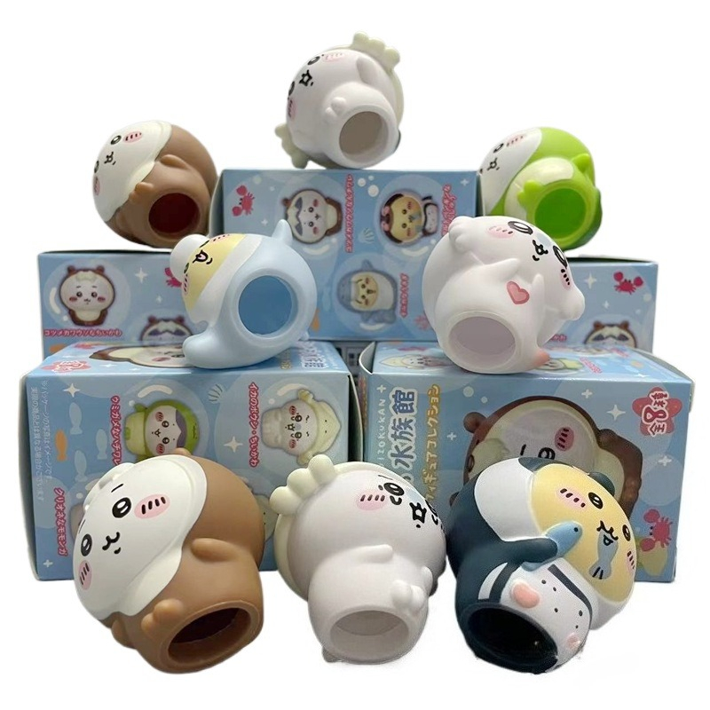 8pcs/Box Kawaii Chiikawa Aquar - Marine Aquarium & Regional Centre Photos ulasan dan harga