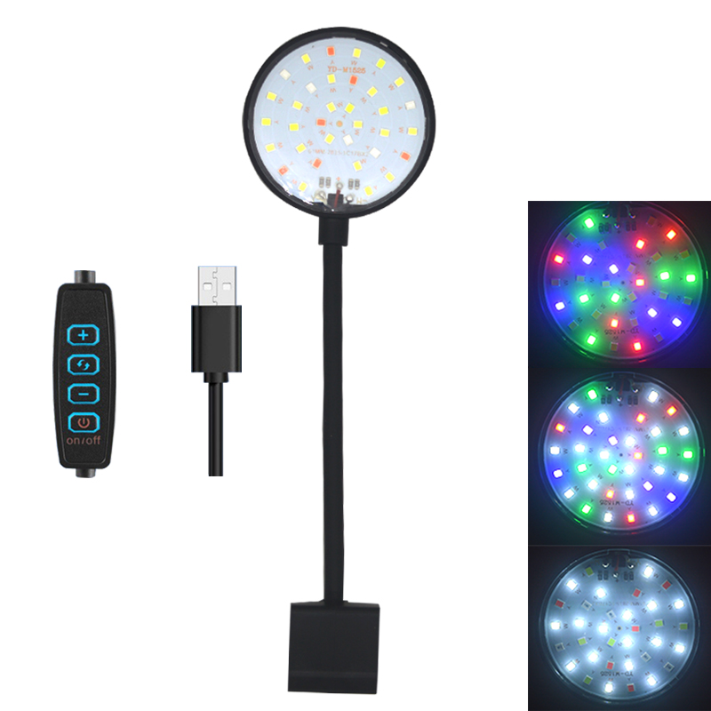 USB Aquarium LED Lamp Fish Tan - Aquarium Marine Lights ulasan dan harga