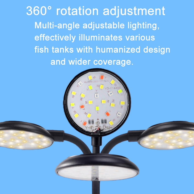 USB Aquarium LED Lamp Fish Tan - Aquarium Marine Lights ulasan dan harga