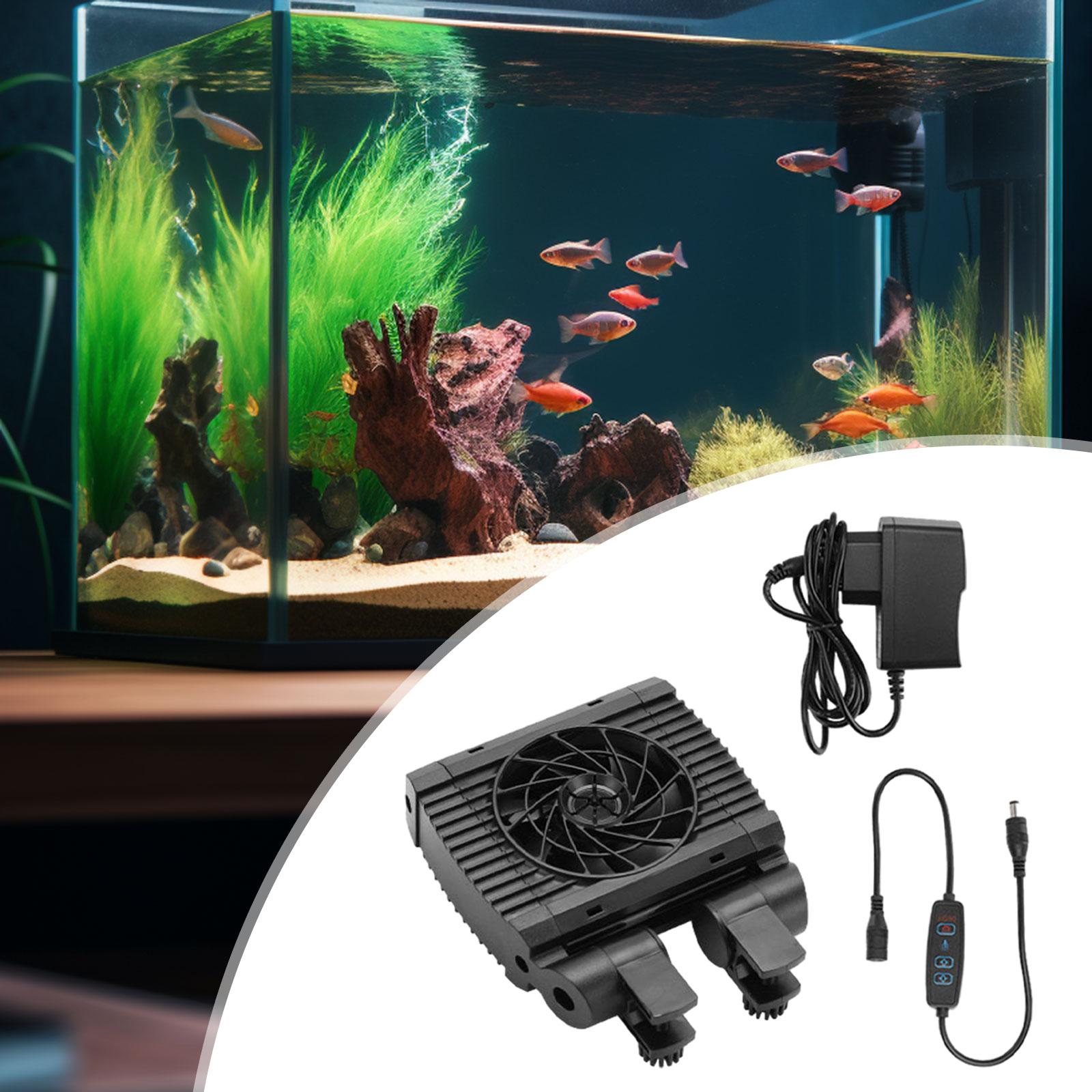 Fish Tank Cooling Fan Aquarium - Marine Aquarium Temperature ulasan dan harga
