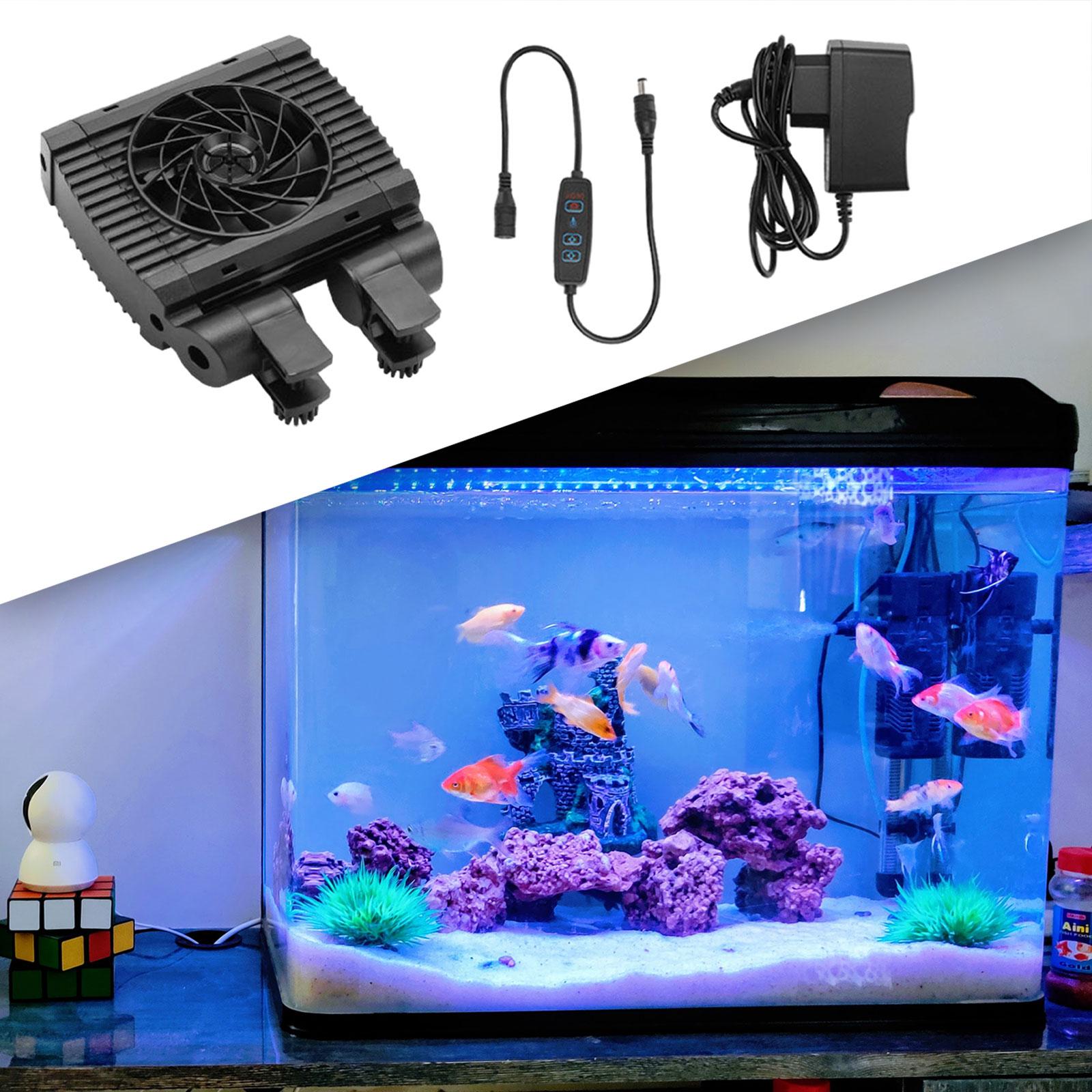 Fish Tank Cooling Fan Aquarium - Marine Aquarium Temperature ulasan dan harga