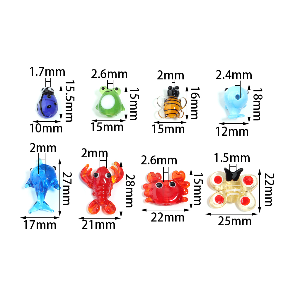 2Pcs Glass Pendant Marine Anim - Marine Aquarium & Regional Centre Photos ulasan dan harga