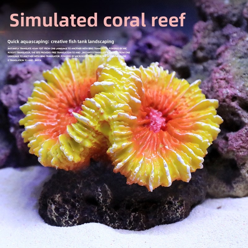 Artificial Coral Reef Decorati - Aquarium Marine Rock ulasan dan harga