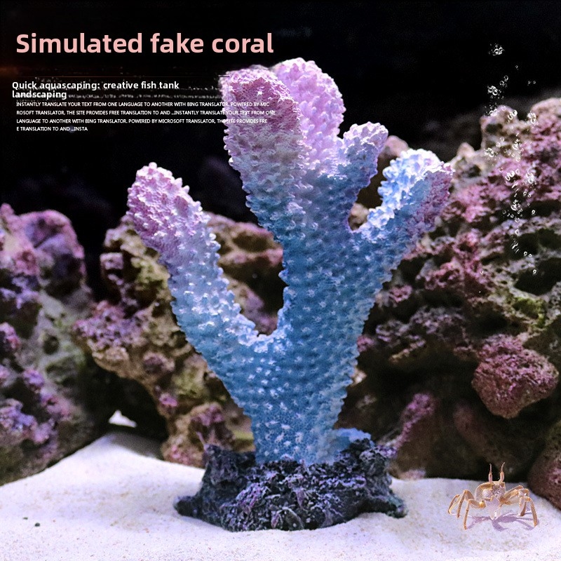 Artificial Coral Reef Decorati - Aquarium Marine Rock ulasan dan harga