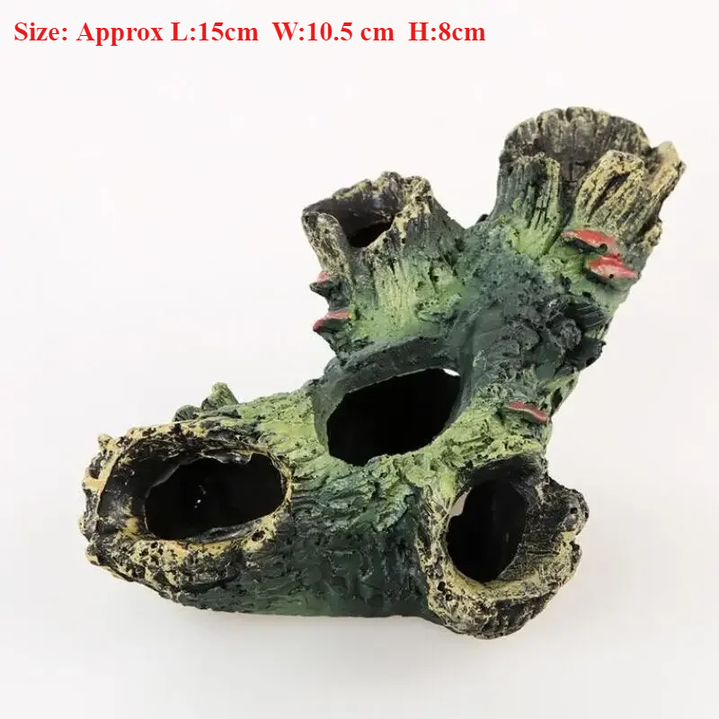 Resin Rockery Fish Tank Landsc - Aquarium Marine Rock ulasan dan harga