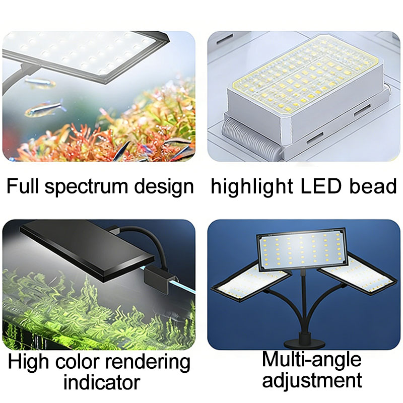 Aquarium Fish Tank Full Spectr - Aquarium Marine Lights ulasan dan harga