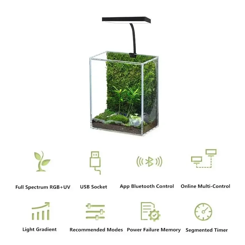 WEEK AQUA Mag Pro USB Nano Aqu - Aquarium Marine Lights ulasan dan harga
