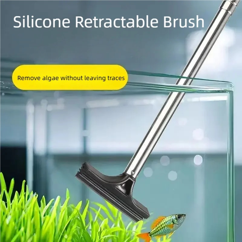 Household Retractable Algae Sc - Marine Aquarium Glass Scraper ulasan dan harga
