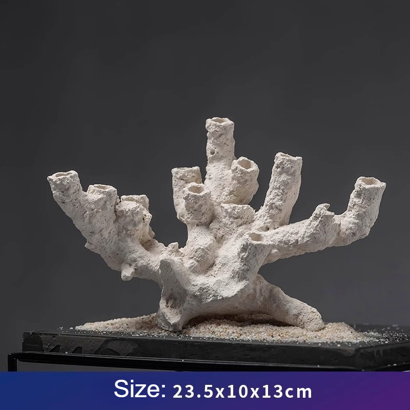 Fish Tank Character Shaped Sto - Aquarium Marine Rock ulasan dan harga