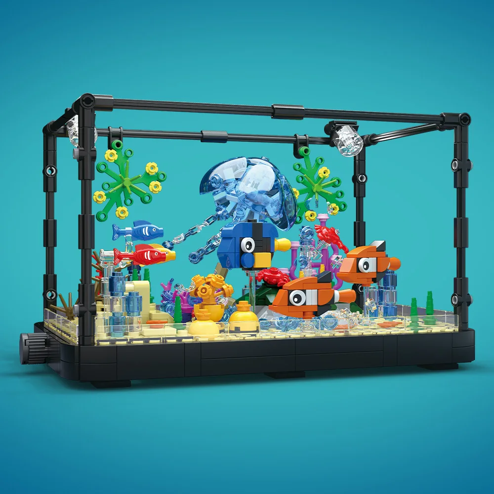 Fish Tank Building Block Set w - Marine Aquarium & Regional Centre Photos ulasan dan harga