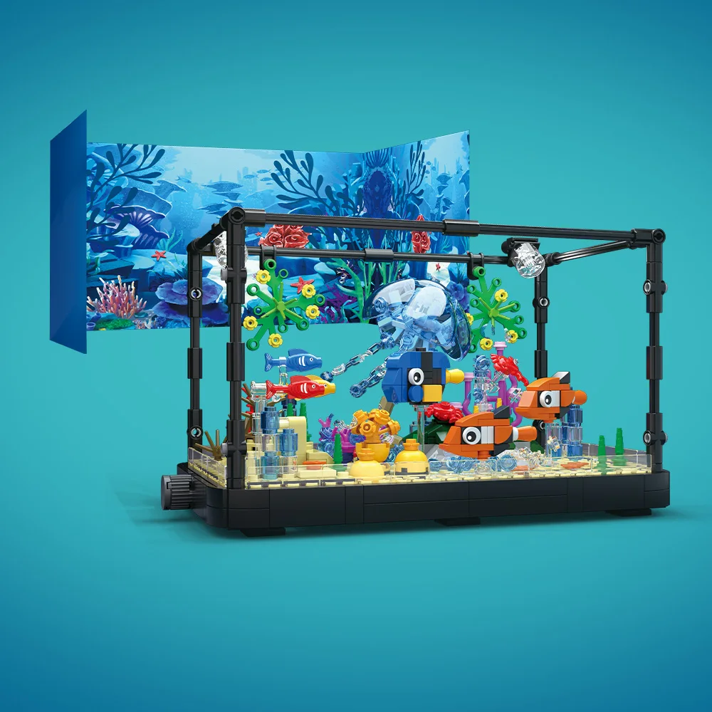 Fish Tank Building Block Set w - Marine Aquarium & Regional Centre Photos ulasan dan harga