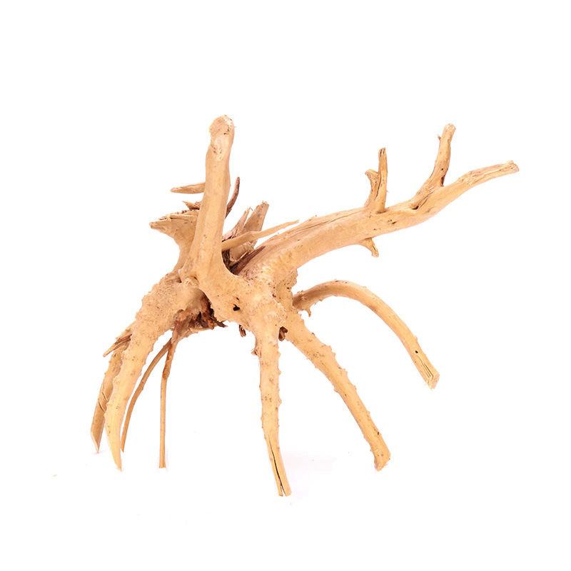 4PCS Natural Wooden Fish Tank  - Aquarium Marine Rock ulasan dan harga