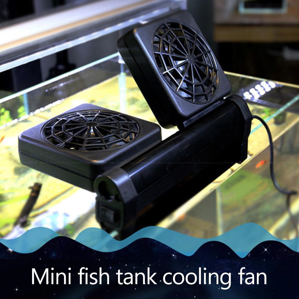 Mini Aquarium Cooling Fan Farm - Marine Aquarium Temperature ulasan dan harga