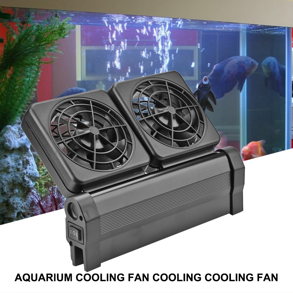 Mini Aquarium Cooling Fan Farm - Marine Aquarium Temperature ulasan dan harga