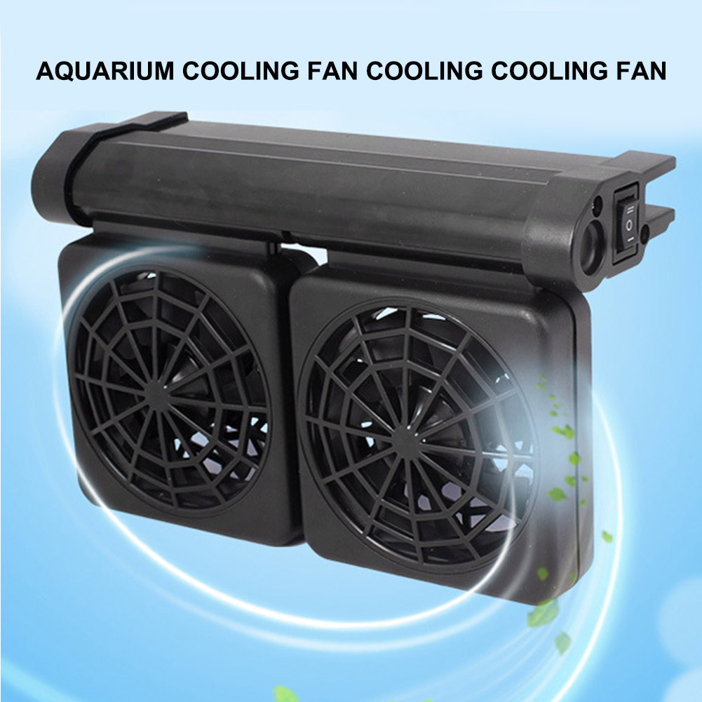 Mini Aquarium Cooling Fan Farm - Marine Aquarium Temperature ulasan dan harga