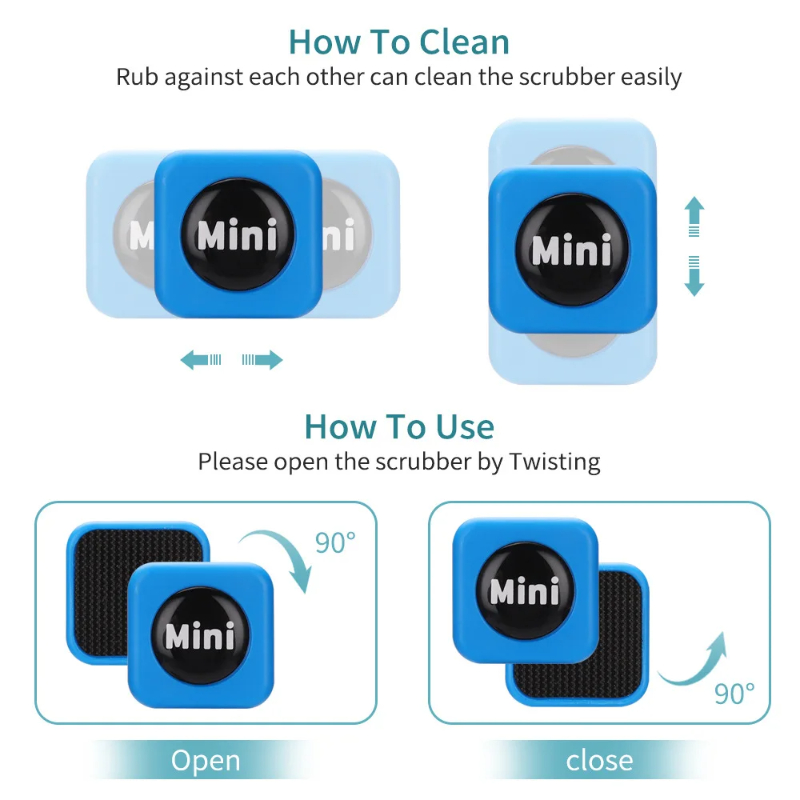 Aquarium Magnetic Brush Glass  - Marine Aquarium Glass Scraper ulasan dan harga