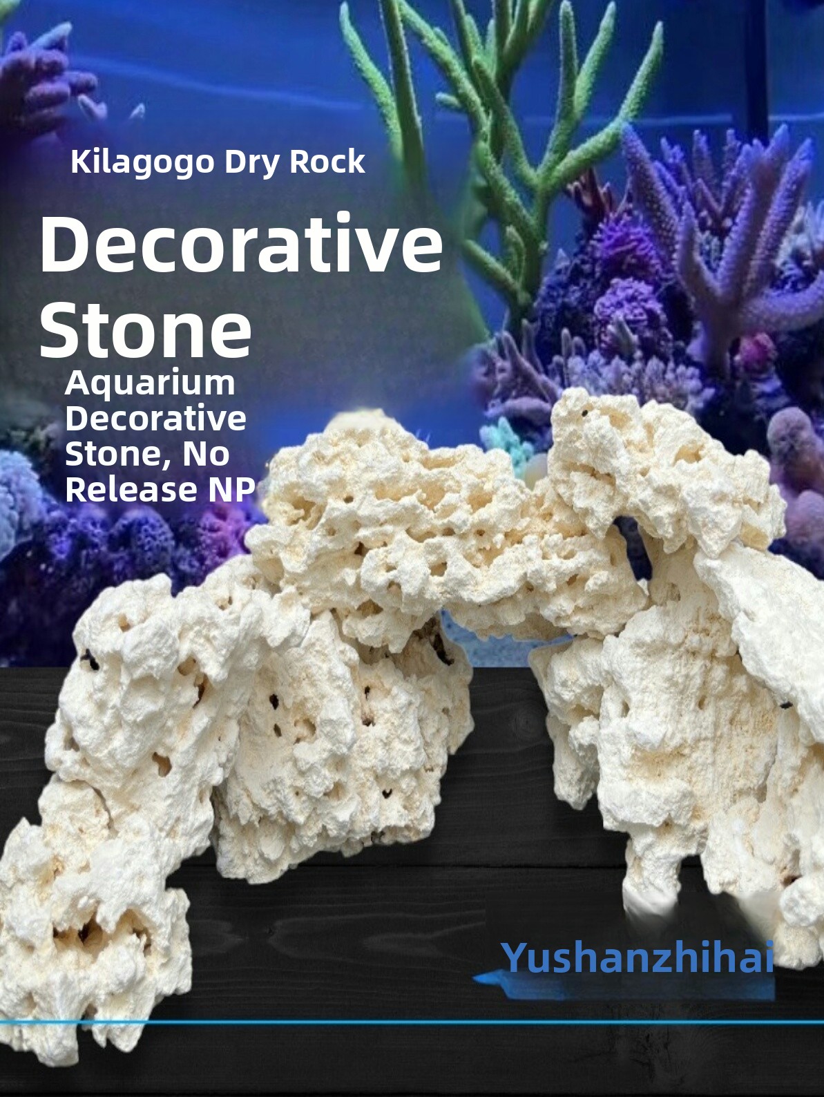 Kilago Dry Rock Natural Coral  - Aquarium Marine Rock ulasan dan harga