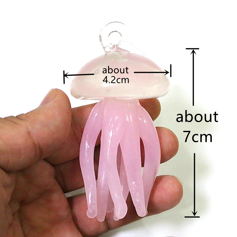 Pink Jellyfish Glass Pendant C - Marine Aquarium & Regional Centre Photos ulasan dan harga