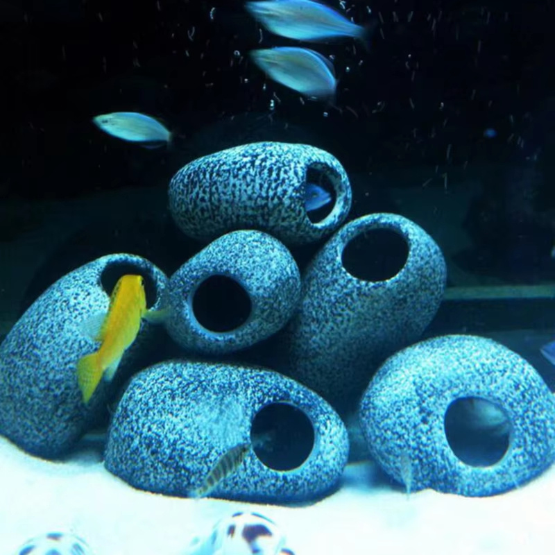 1/2Pcs Aquarium Cichlid Stone  - Aquarium Marine Rock ulasan dan harga